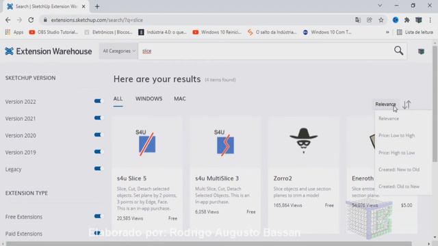 Como instalar extensões no Sketchup - Como fazer a instalação de plugins no Sketchup смотреть онлайн