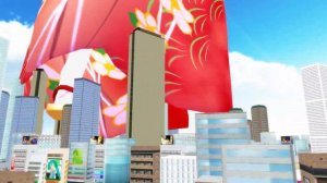 【MMDこの素晴らしい世界に祝福を】巨大化する着物めぐみん【巨大娘】