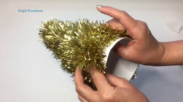 Новый год 2017. Ёлочка DIY. Быстро и дешево. смотреть онлайн