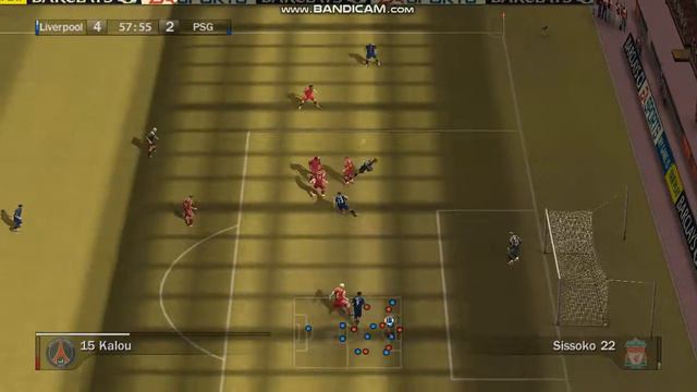 FIFA07 Игра по ГеймРейнджер. Ливерпуль - ПСЖ (6-2) Тайм 2 смотреть онлайн