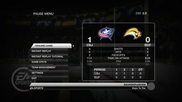 NHL 10 (Xbox 360) Blue Jackets vs Sabres смотреть онлайн