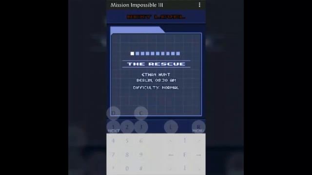 Mission impossible3 on Android in just 273kb 100% working смотреть онлайн