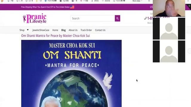 Om Shanti Mantra for Peace by Master Choa Kok Sui смотреть онлайн