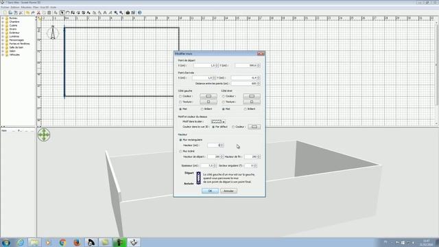 1 Tutoriel Sweet Home 3D partie 1 murs sol pieces смотреть онлайн