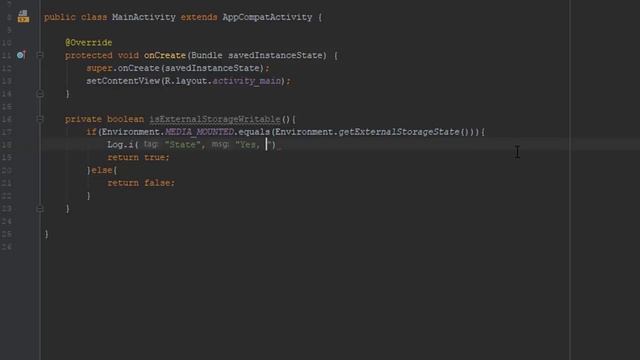 Check External Storage State | Android Studio смотреть онлайн