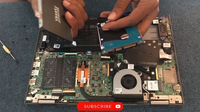 Dell Inspiron 13 5000 2 in 1 SSD Upgrade | Dell Inspiron 13 5379, 5378, 5567, 3390 Disassembly смотреть онлайн