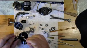 Катушка ADMIRAL MM1000 - разбор-обзор-ТО