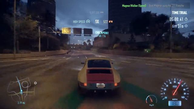 Need For Speed (2015) - Beating MAGNUS WALKER'S Run in his Porsche 911 277! смотреть онлайн