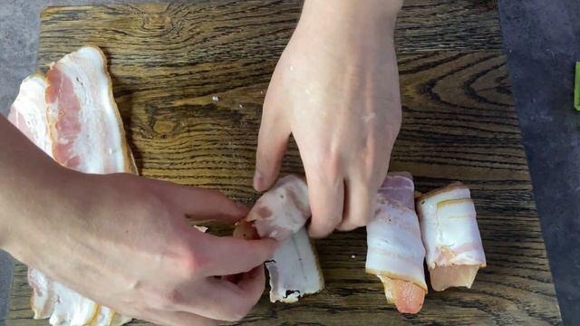 Закуска из Куриного Филе в Беконе. Пойдёт как на перекус, так на обед и на ужин! смотреть онлайн