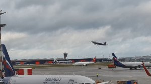Рабочие будни аэропорта Шереметьево.