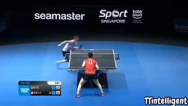 Table Tennis - Best Shot/Points of Mima Ito (Player with unique playstyle) смотреть онлайн