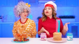 Кулинарный Челлендж: Я против Бабушки | Смешные Ситуации с Едой от Multi DO Smile