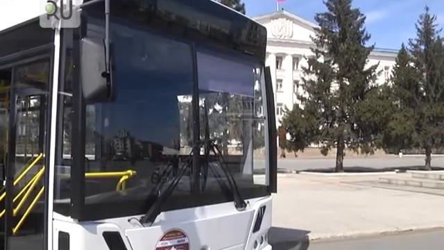 Банковские карты вместо билетов в пассажирском транспорте Зауралья. смотреть онлайн