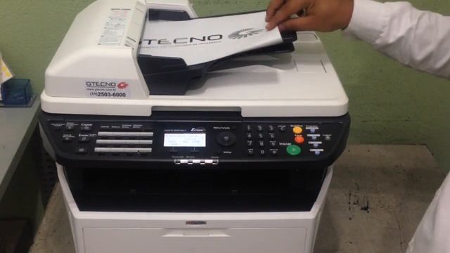 Impressão em duplex – Kyocera M2035 смотреть онлайн