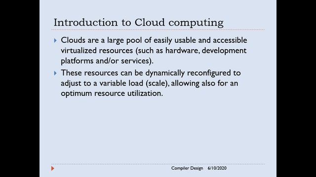 Introduction to Cloud Computing смотреть онлайн