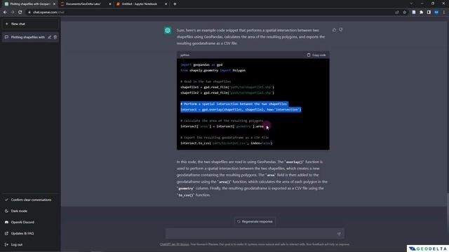 ChatGPT GIS Analysis Tutorial - Part 1 смотреть онлайн