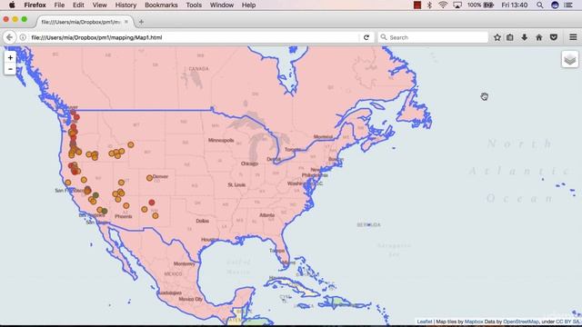 Python 17.1 Application to create webmaps with python and folium - Web Map How Output Will Look Lik смотреть онлайн