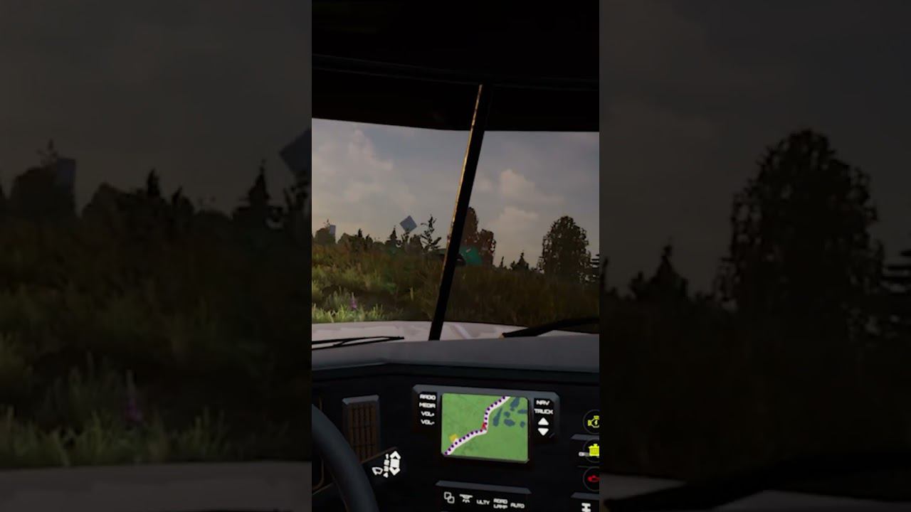 Безумный бот в Alaskan Road Truckers смотреть онлайн