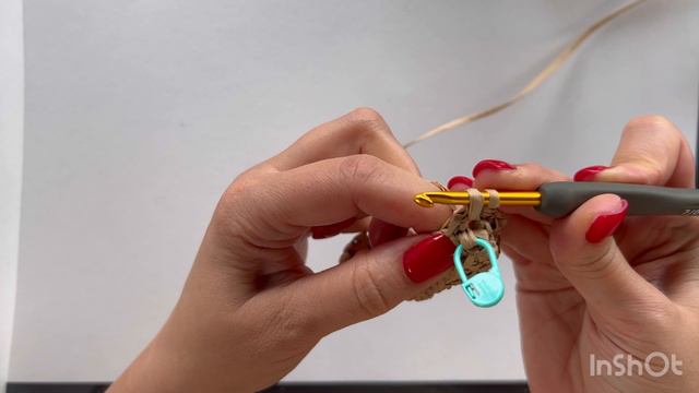 Сумка из рафии крючком. Мастер класс. смотреть онлайн