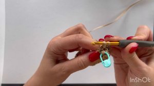 Сумка из рафии крючком. Мастер класс.