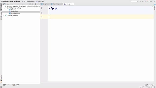 Become a better developer #2 Tight coupling (the problem) смотреть онлайн