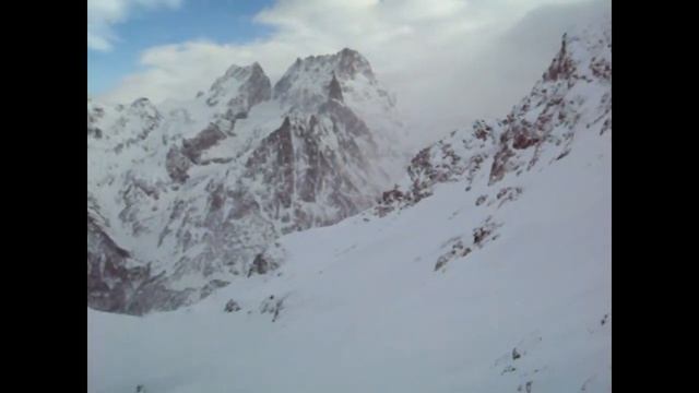 зимний поход в Домбае