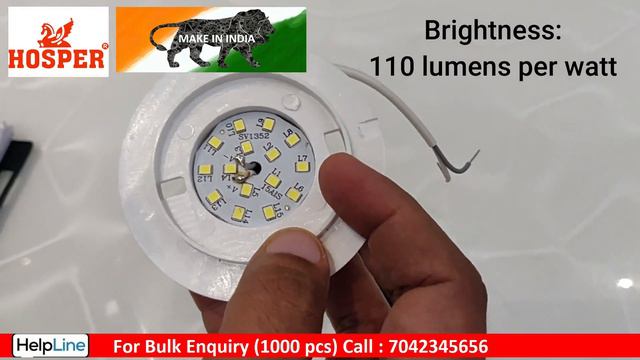 3 watt junction LED light 50 mm - Hosper смотреть онлайн
