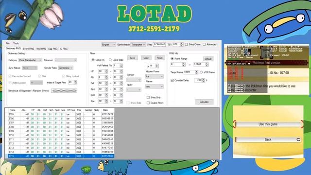 Zapdos - Gen 1 LUA and Poké Transporter RNG Proof смотреть онлайн