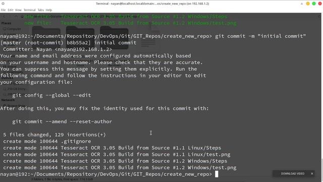 GIT create a new repo in GitHub, GitLab & BitBucket and push the data to the new repository #1.3 смотреть онлайн
