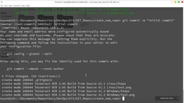 GIT create a new repo in GitHub, GitLab & BitBucket and push the data to the new repository #1.3