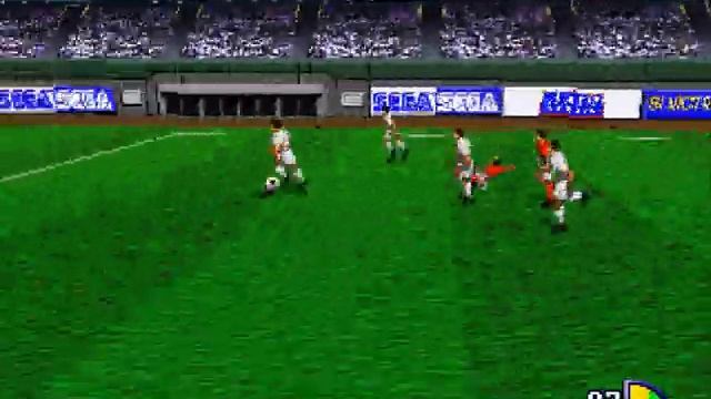 Worldwide Soccer Sega International Victory Goal Edition USA - Sega Saturn смотреть онлайн