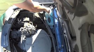 заменя моторчика омывателя LOGAN-1 часть