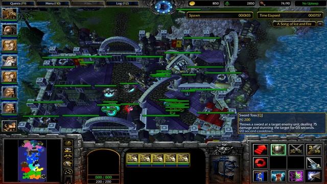 Warcraft III - A Song of Ice and Fire Overview смотреть онлайн
