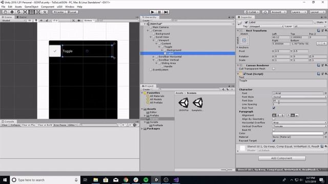 Unity 2D Tutorial: ToDo List (Part 1) смотреть онлайн