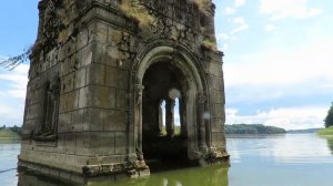 Затопленная часовня Вазузское водохранилище Вазуза