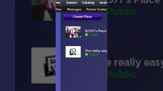 Как создать игру на телефоне в роблокс #roblox #роблокс #робуксы #robux #shorts смотреть онлайн