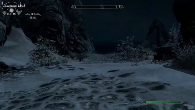 Horse falling from sky - Skyrim смотреть онлайн