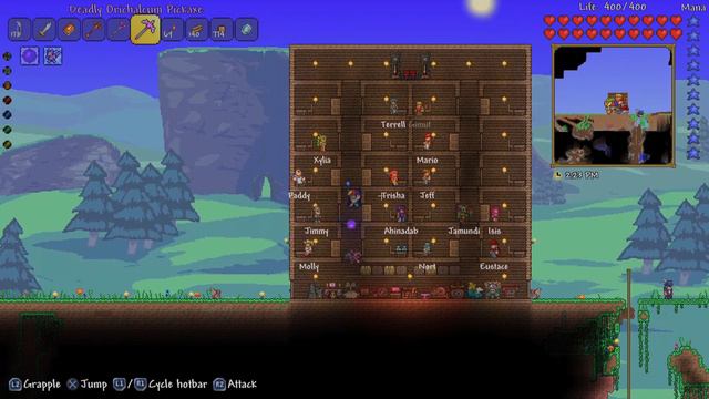 NPC randomly died glitch Terraria смотреть онлайн