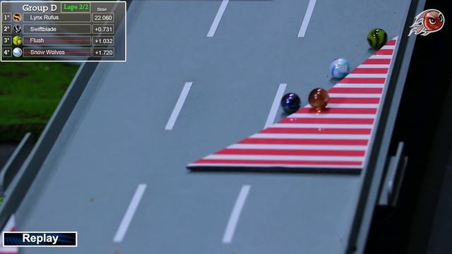 Marble Champions ┆ E9 Slalom Race 30 Meters ┆ By Fubeca's Marble Runs