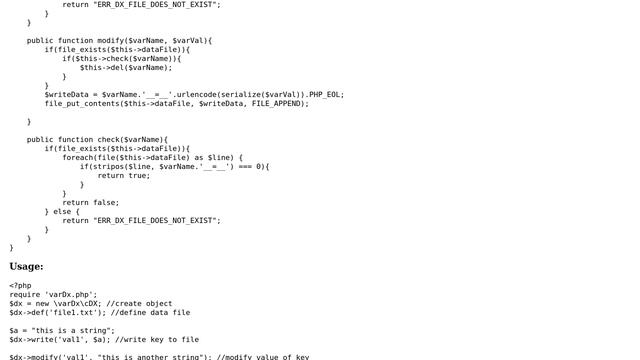 Code Review: PHP flatfile storage смотреть онлайн