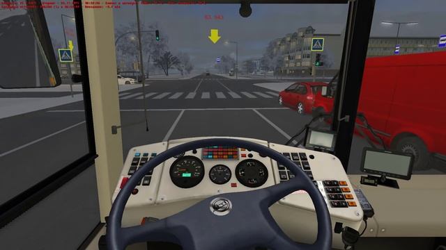 OMSI 2. Moscow, Line 63, LiAZ 6213.20. Part 2 смотреть онлайн