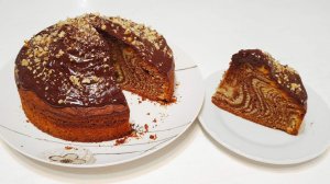 КЕКС ЗЕБРА. Это БЕСПОДОБНО! Даже Торта не надо! Вы обязательно захотите его готовить! Кекс Зебра.mp4