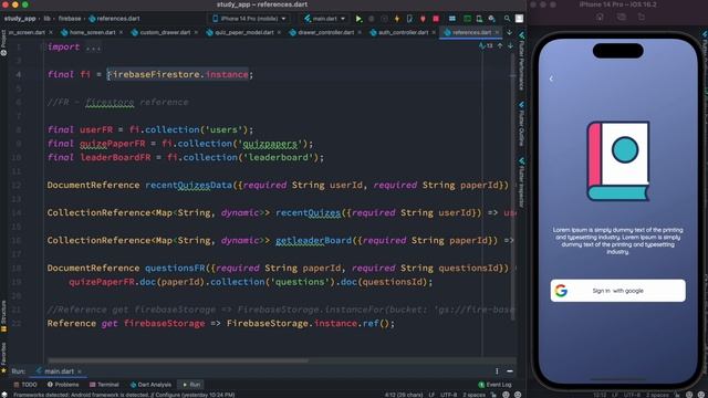 Flutter Firebase Store User Data смотреть онлайн