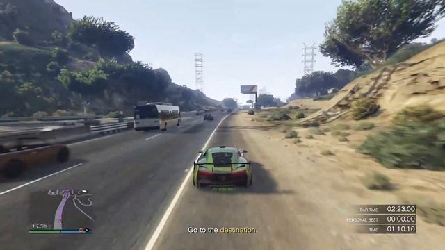 HSW: SANDY SHORES - TIME TRIAL $250,000+ HSW Coil Cyclone II - Under Par - GTA 5 Online смотреть онлайн