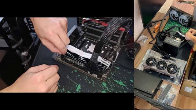 Сборка 7800x3D 7800XT B650E-ITX