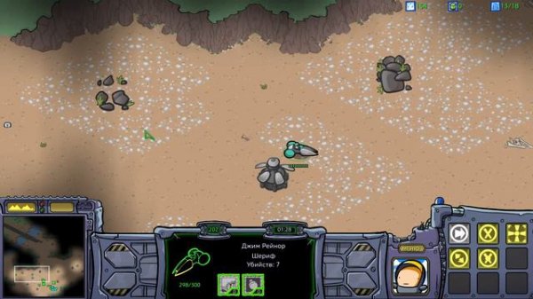 Мультяшное прохождение СтарКрафта #1 (Starcraft cartoon walkthrough #1)