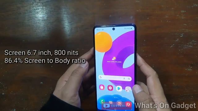 SAMSUNG Galaxy M52 5G Black смотреть онлайн