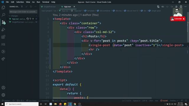 29. Perform Parent to Child Communication using this Props in Vuejs | Vue 3 смотреть онлайн