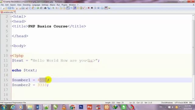 php-5-php variables смотреть онлайн
