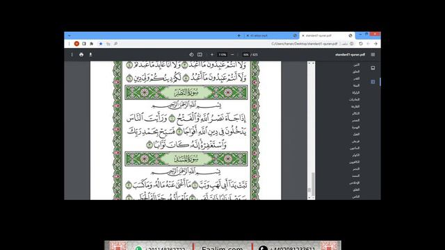 Learn Quran online"an-Nasr and al-Kafirun"Ali смотреть онлайн